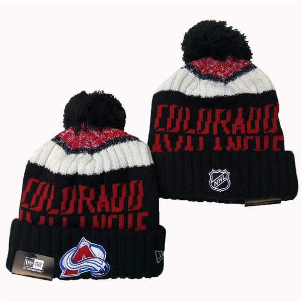 Colorado Avalanche Knits Hats 001
